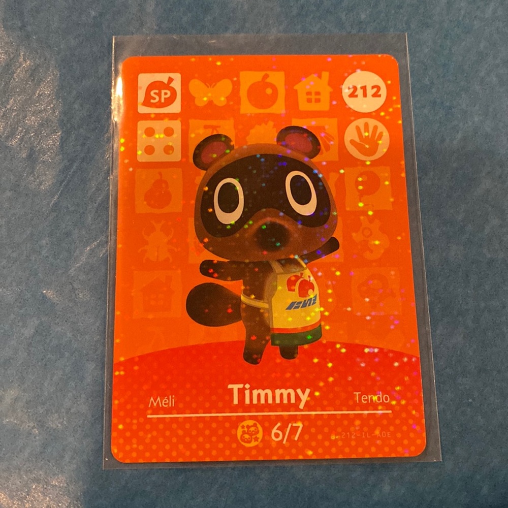 Genuine ACNH amiibo Timmy